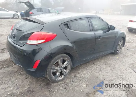 2016 Hyundai Veloster from USA, damaged, VIN KMHTC6AD2GU259127